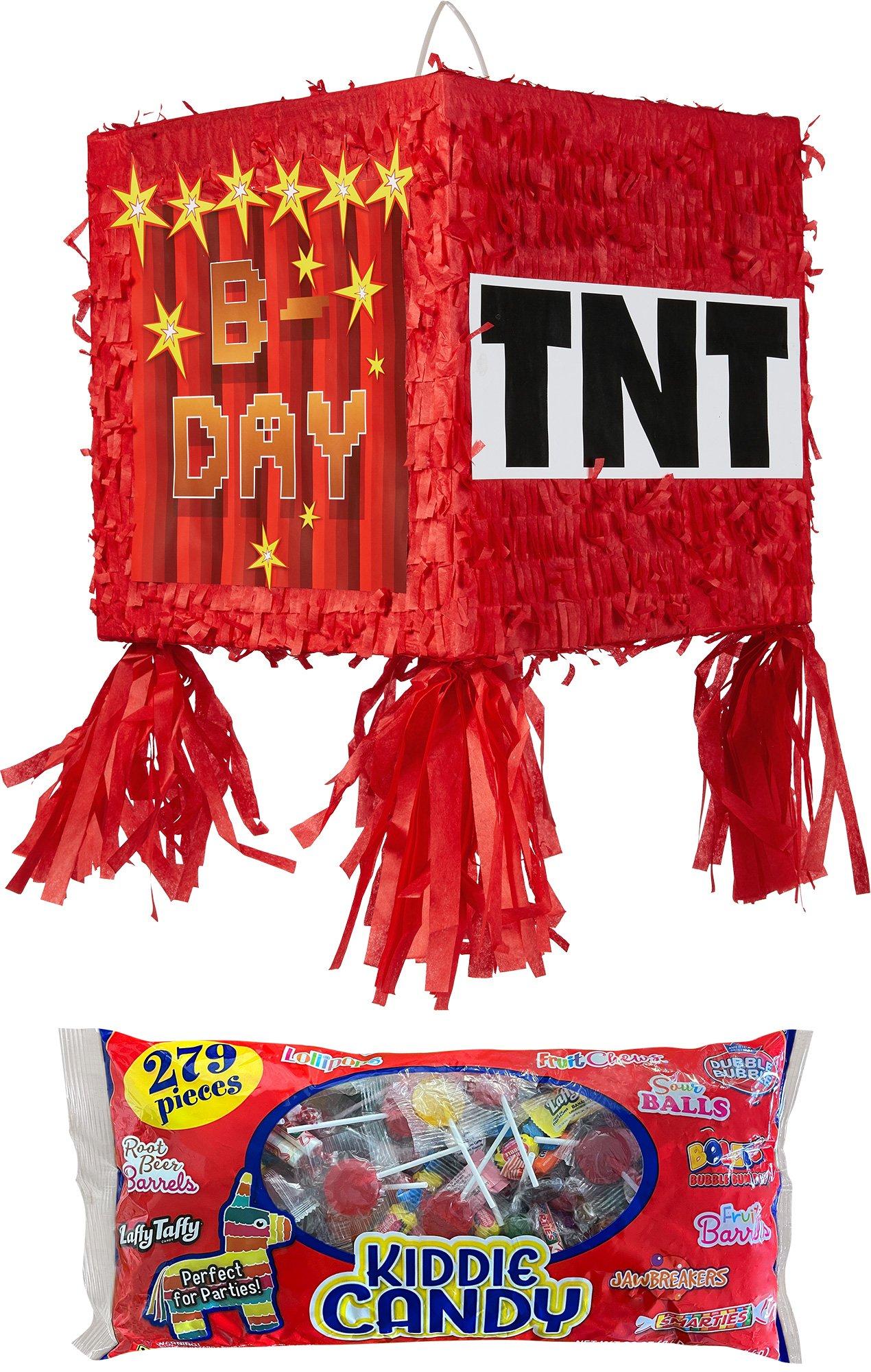 Pixelated TNT Block Pinata Kit